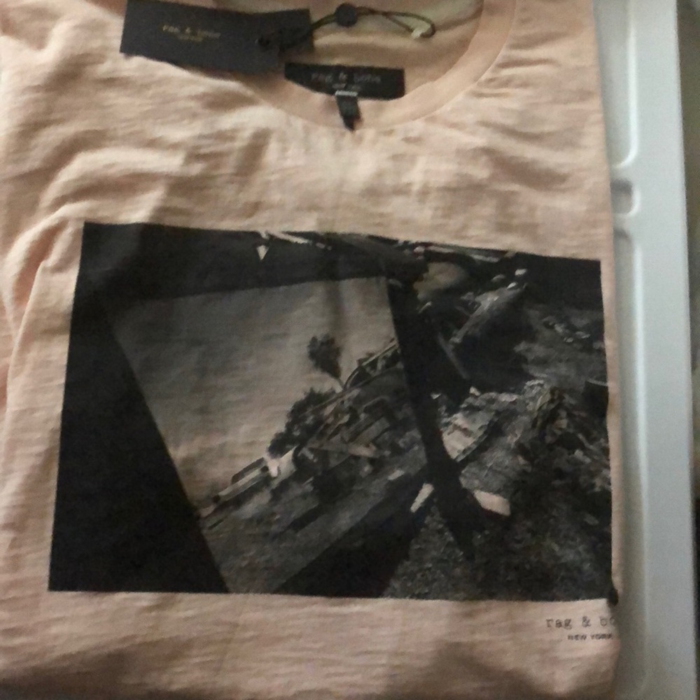 Rag & Bone Junkyard Photo Tee shirt